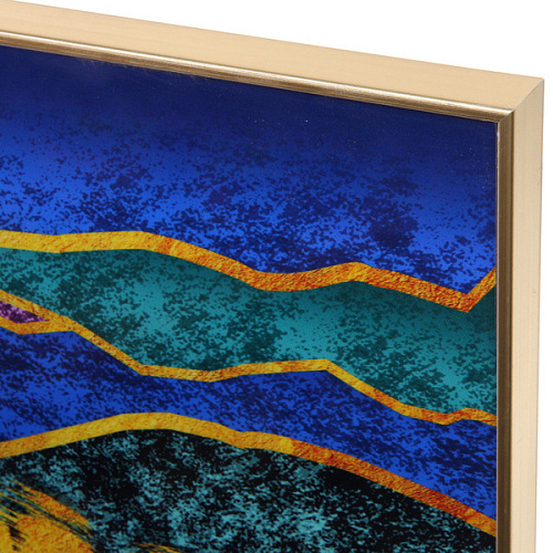 Картина интерьерная в раме ШАНТИ, золотое дерево, 4060см (термоусадочная пленка)_3