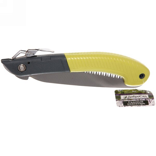 Пила садовая Идеальный сад лезвие 18см, складная ДоброСад_8