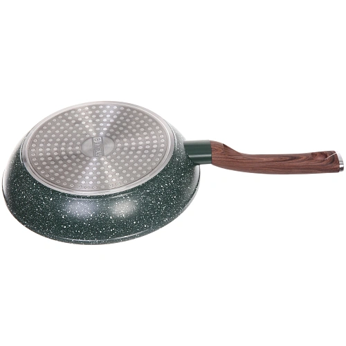 Сковорода BAROLY GREEN 22см индукционная каменная крошка, бакелитовая ручка_4