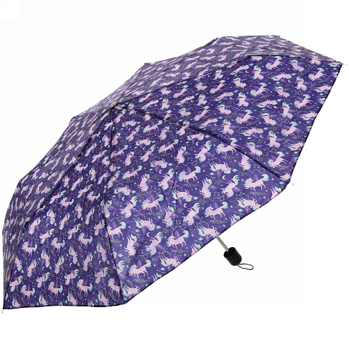 Зонт женский механический Ультрамарин - Цветы, микс 5-7 расцветок, 8 спиц, d-97см, длина в слож виде 24см   _23
