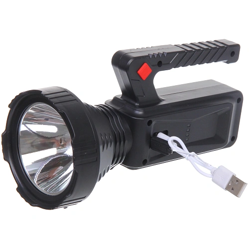 Фонарь ручной 4 режима 1LED+COB, аккумуляторная батарея 1200mAh USB 8317_3