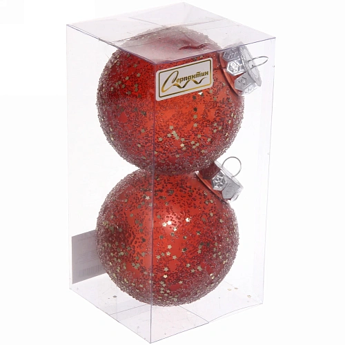 Набор украшений SHINE Diamond Sand 8 см (2 шт), copper_5