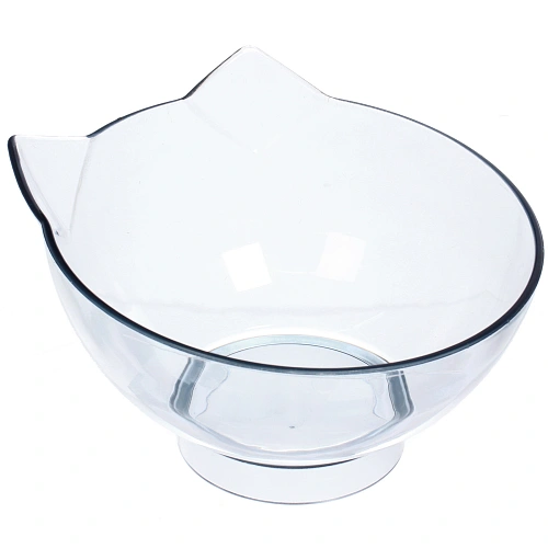 Миски пластиковые на подставке 2шт с дозатором под бутылку МУРОЧКИН, цвет лазурный, 22401413см250мл  без бутылки_5