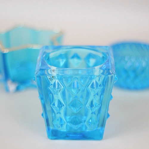 Подсвечник Нежность 7,77,5 см, Голубой_5