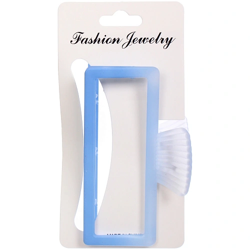 Заколка-краб для волос Мон Ляруш, рыбка, микс 6 цветов, 9,5см (Блистер)_11