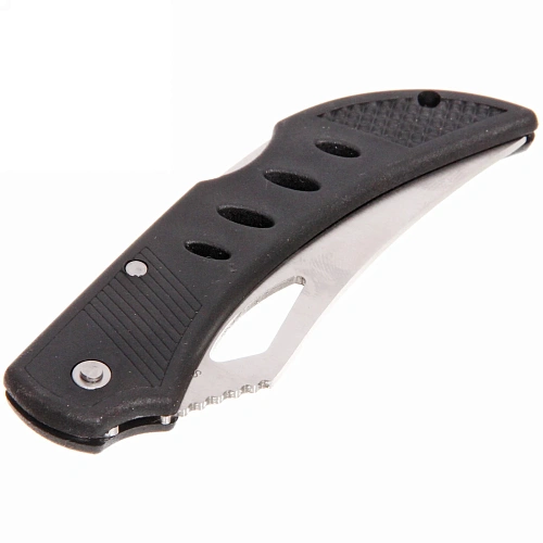 Нож туристический складной 18,5 см, пластиковая ручка, с фиксатором 777_12