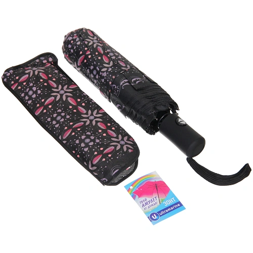 New Зонт женский автомат Ultramarine - Романеско, микс 4 цвета, 8 спиц, d-108см, длина в слож виде 28см_22