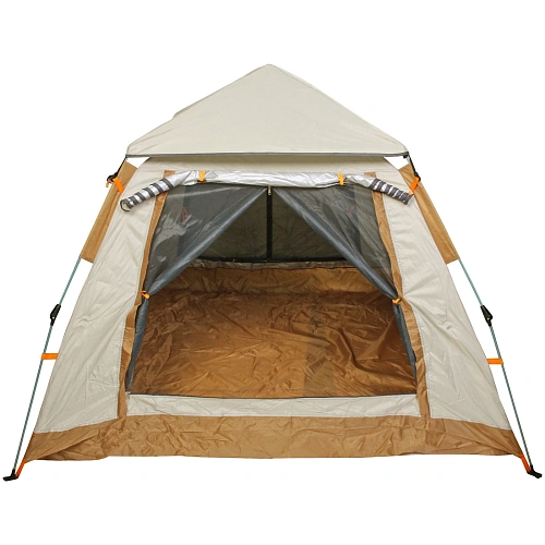 Палатка туристическая Печора-3 зонтичного типа, 240240155 см бежевая_18