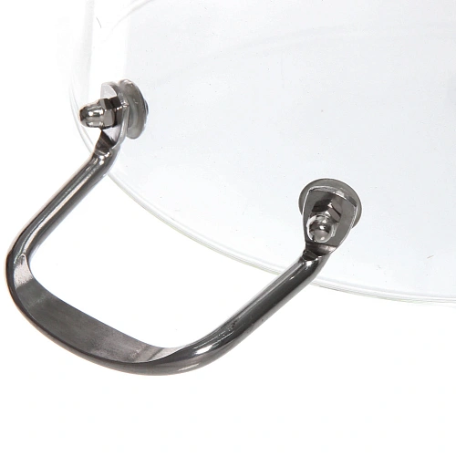 Кастрюля из боросиликатного стекла 3,5л Хай-Тек с металлическими ручками_12