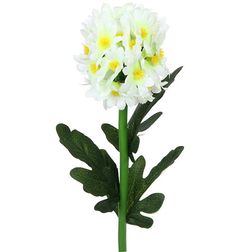 Светильник на солнбатарее (фигура на спице с подсветкой) Гортензия 73 см, Белый (свечение теплбелый)_5