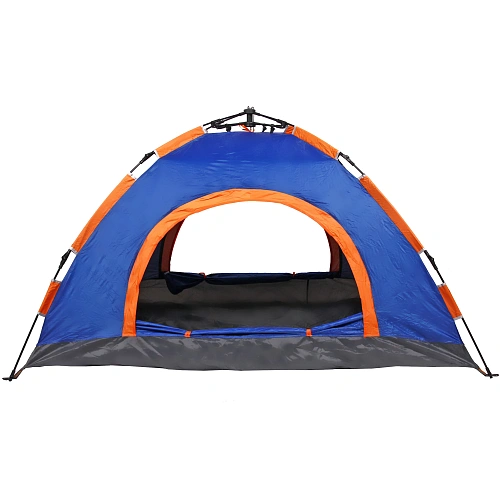 Палатка 2-местная 1-слойная зонтичного типа, цвет сине-оранжевый, 200150110_29