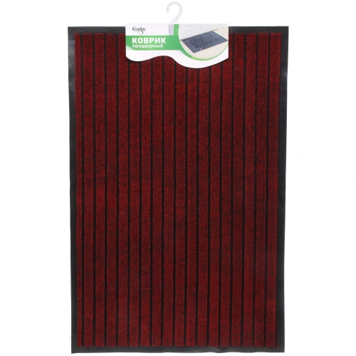 Коврик придверный 58*88см"Вавилон" красный