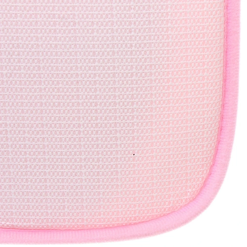 Набор для ванной и туалета 3 пр Rut  ( 2 коврика 5080+5040, 1 чехол на крышку унитаза)розовый_4