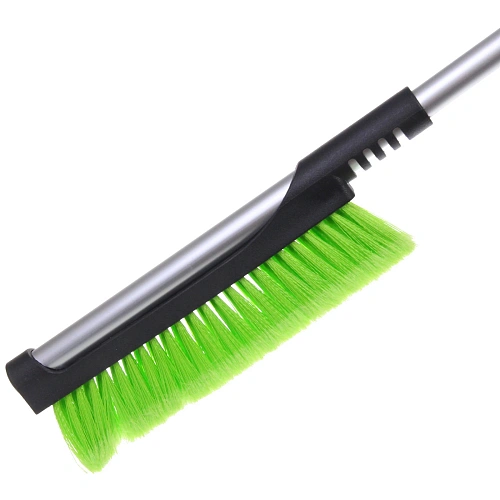 Щетка автомобильная, телескопическая WA-B301, 62-88 см, со скребком 11 см, зеленый ворс_5