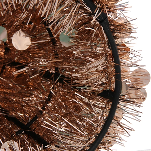 Елка декоративная TINSEL Изящный блеск 50 см, Розовое золото_4