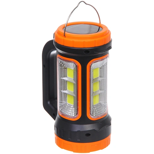 Фонарь ручной 5 режимов 1LED+COB, аккумуляторная батарея 1500mAh USB MH818C_10